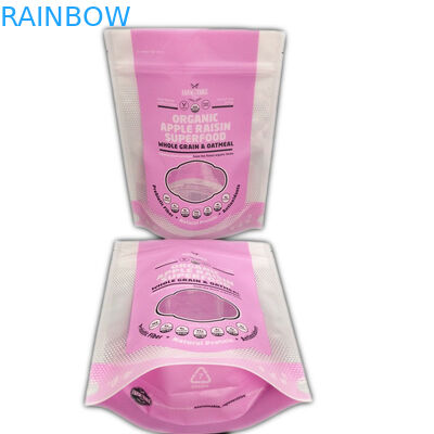 前部プラスチック ジッパー ロックMOPPのプラスチック袋の包装