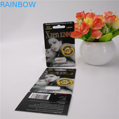 無光沢/光沢のある表面PPのプラスチックまめのカード箱