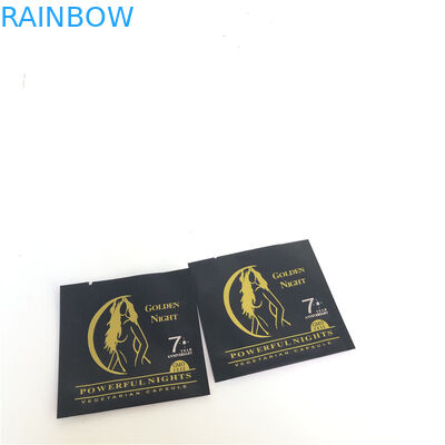 マイラーの草の粘着性ホイルによって並べられるプラスチック袋の包装