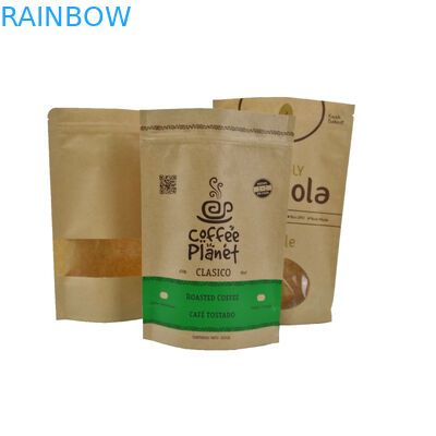 湿気の防止のクッキーはクラフト紙の袋を立てます