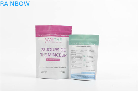 湿気の防止のビスケットのくだらないジップ ロック式は袋を立てます