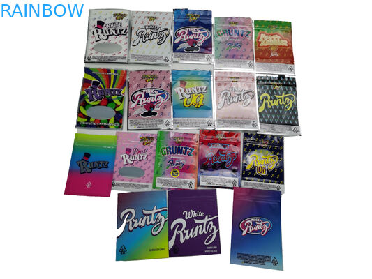 サンプル自由なカスタマイズされた子供の証拠の磨き粉医学のおいしいDoypackは二重ジッパーが付いている袋を立てます