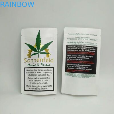 シンセンの製造者は抵抗力がある子供を立てます二重ジッパーが付いている医学の丸薬のための袋を立てます