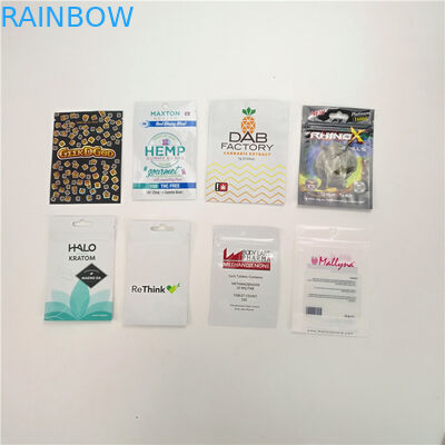 子供の証拠は窓が付いているCBD袋のruntzのジャングルのクッキーの薬の袋のためのカスタマイズされたポリ袋を袋に入れます