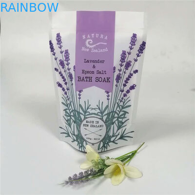 注文のアルミ ホイル12ozのバス ソルト/ボディはジップ ロック式のdoypackのコーヒー バッグを包むクリームをごしごし洗う