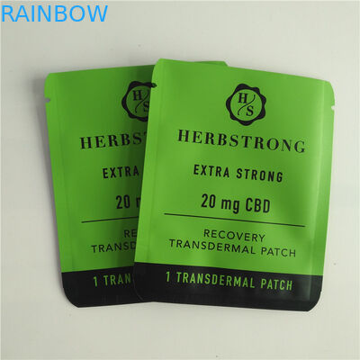 20mgは証拠のマイラー袋粉のためのリサイクルされた丸薬包装袋を包む小さいCBD Gummiesの磨き粉の麻をかぐ