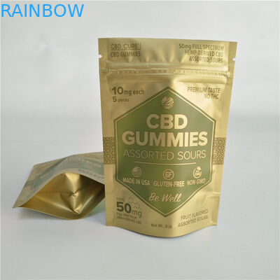 5oz 50mg Cbd Gummiesの袋VMPETはジップ ロック式の袋を立てる
