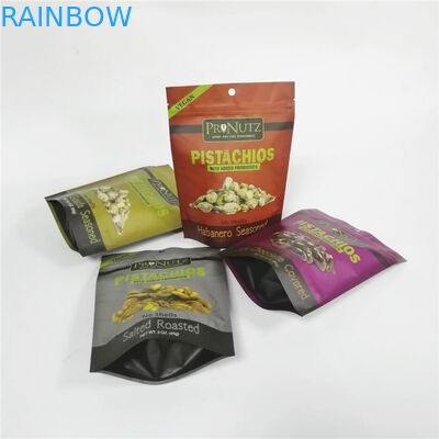 アルミ ホイルの真空のジッパー ロックのマイラーの包装はポリ袋を詰める袋の食糧ナットを立てる