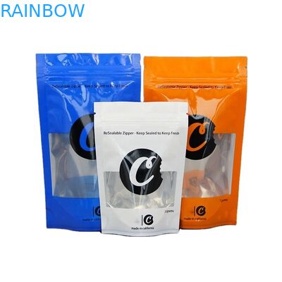 臭いは草の香粘着性くま包装袋のクッキーが雑草の花のために袋に入れる包装袋CBDの麻を検査する