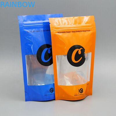 臭いは草の香粘着性くま包装袋のクッキーが雑草の花のために袋に入れる包装袋CBDの麻を検査する