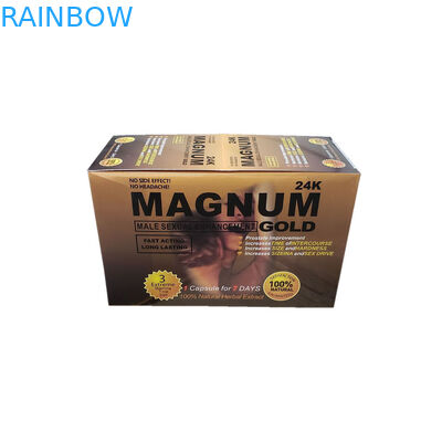 男性の強化の丸薬またはサイの丸薬プラスチックまめの包装のためのまめカード パッキングをカスタム設計しなさい