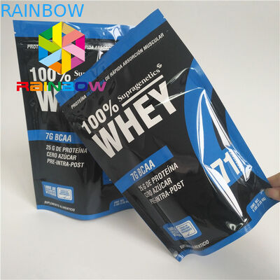 プラスチック袋の茶包装の食糧Ziplockの出荷の雑草の臭いの証拠袋の上の注文のロゴの生物分解性の立場