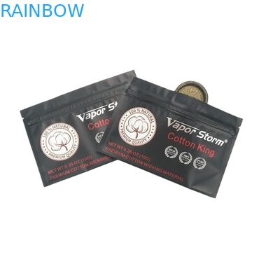 金属色のPrerollのタバコ3の側面のシールの袋のアルミ ホイル袋のための自由な小型磨き粉を見本抽出しなさい