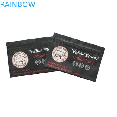 金属色のPrerollのタバコ3の側面のシールの袋のアルミ ホイル袋のための自由な小型磨き粉を見本抽出しなさい