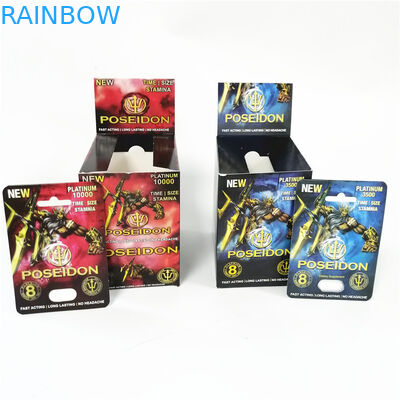 まめを搭載する注文の印刷紙カード破損のノッチ ライン箱のピンクの猫のカード箱を表示しなさい