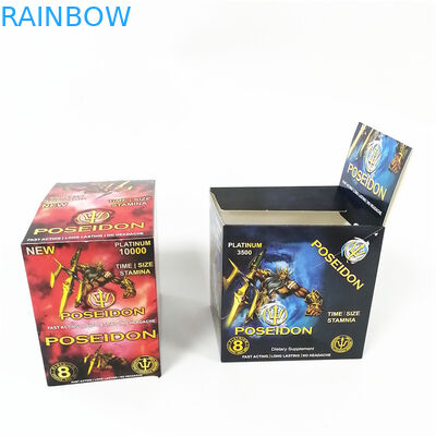 まめを搭載する注文の印刷紙カード破損のノッチ ライン箱のピンクの猫のカード箱を表示しなさい