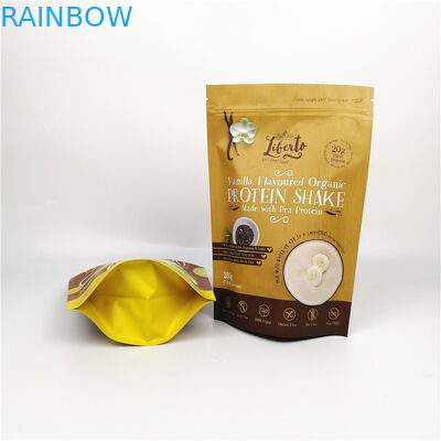 0.125oz 3.5gの花はジッパー袋の上にCYMKを立つ粉にする