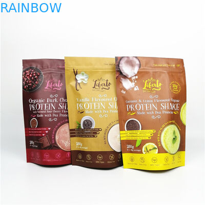 0.125oz 3.5gの花はジッパー袋の上にCYMKを立つ粉にする