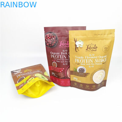 0.125oz 3.5gの花はジッパー袋の上にCYMKを立つ粉にする