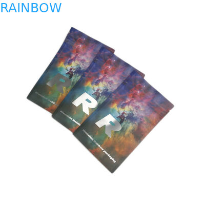 マイラー袋のマットの臭いの証拠のChildproofジップ ロック式の袋を包む注文の印刷のアルミ ホイルの子供抵抗力があるキャンデー