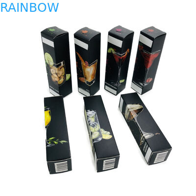 飲み物のための折り畳み式箱CMYK色を包む無光沢の終わりの軽量紙箱