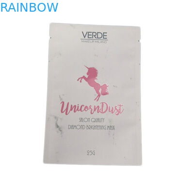 並ぶホイルが付いている小さいMoqの化粧品の包装のサンプル包装の袋