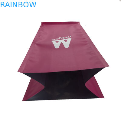 くだらないコーヒーのための平底の上のプラスチック ジッパー ロック袋の袋の立場を印刷するQuanlityの注文の高いピンク防水デジタル