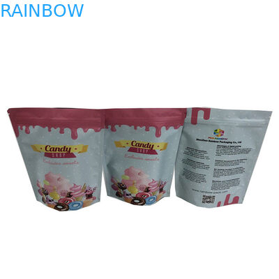 280g蛋白質の振動Doypack 100つのミクロンの無光沢のマイラーのジッパー袋