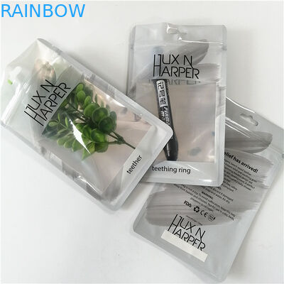 ジッパーが付いている習慣によって印刷されるプラスチック ホログラムの書類封筒のための用具のペンの包装を構成するため