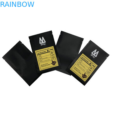 3人の側面のシーリング袋のキャンデーのコーヒー豆のポリ袋の印刷のための平らな袋の食品包装袋