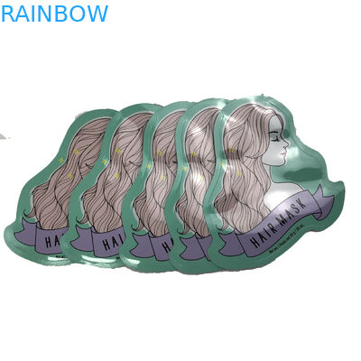 ポリ袋を印刷するキャンデーの毛のマスク デジタルのための不規則な形の袋の平らな包装袋