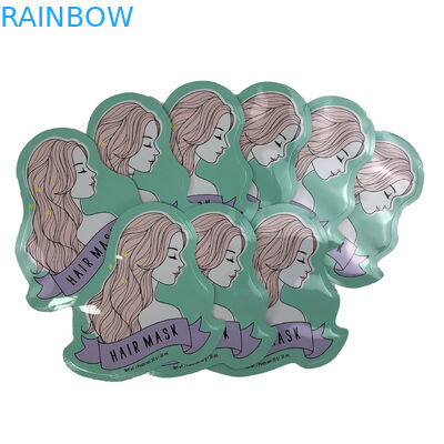 ポリ袋を印刷するキャンデーの毛のマスク デジタルのための不規則な形の袋の平らな包装袋