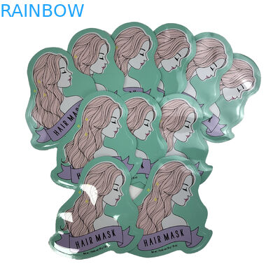 ポリ袋を印刷するキャンデーの毛のマスク デジタルのための不規則な形の袋の平らな包装袋