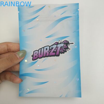 ジッパーが付いているruntzのジャングルの臭いの証拠の袋のためのカスタマイズされた子供の証拠3.5g 7gのクッキー袋