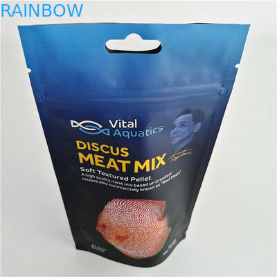 カスタマイズされたロゴの食品包装の袋プラスチック肉包装の上に立てなさい