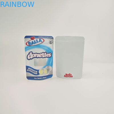 カスタマイズされるRuntz Prerollのクッキーの薬の袋の子供の証拠Doypackのためのロゴ紫外線3.5g 7g 28gの磨き粉を印刷する