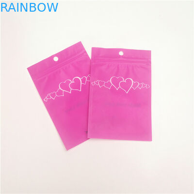 MOPPのジッパーの構造の袋を印刷するまつげの宝石類のグラビア印刷