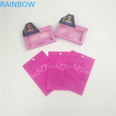 MOPPのジッパーの構造の袋を印刷するまつげの宝石類のグラビア印刷