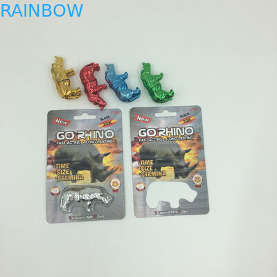 サイの3Dまめカードを印刷する草のカプセル350gのグラビア印刷