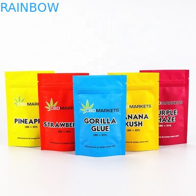 Resealable雑草CBD VMPET 180micマイラーは袋を立てる