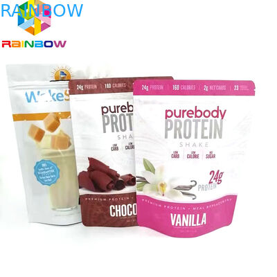 5x7を」印刷するGravnreを終えているマット ジップ ロック式の包装袋