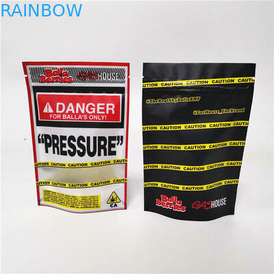 3.5g 7g 14g 28g Runtz袋はジップ ロック式の袋の雑草のクッキー キャンデーCBD袋の上に立つ