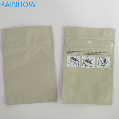 花の種のために包むクラフト色180mic 4X6の草の香