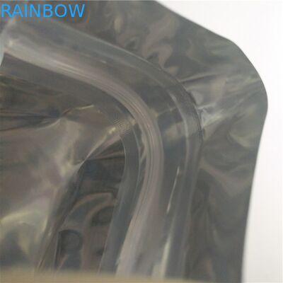 注文の印刷された3.5gクラフト紙色のプラスチック マイラーのジップ ロック式の子供の証拠の袋の子供の抵抗力がある雑草包装袋