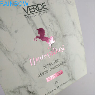 5ml 30mlの毛のマスク ペーパー ディスプレイ・ケースが付いている包装袋の小型目のクリームの袋のSkincareのサンプル磨き粉