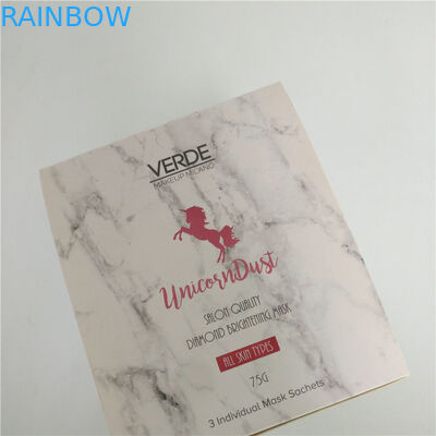 5ml 30mlの毛のマスク ペーパー ディスプレイ・ケースが付いている包装袋の小型目のクリームの袋のSkincareのサンプル磨き粉