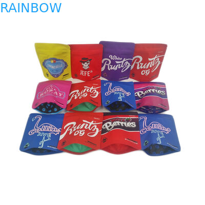 船の臭いに検査する3.5g袋ホイルのジッパーの柔らかいタッチのマイラー袋を包む食用のResealableインド大麻の花を用意しなさい