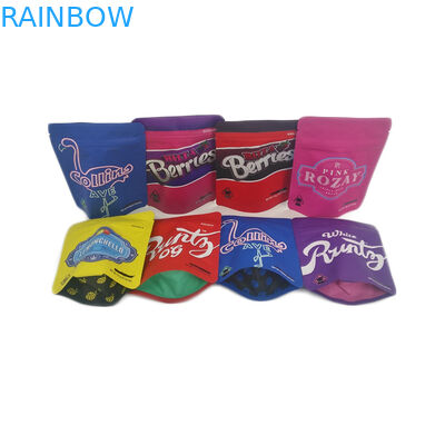 船の臭いに検査する3.5g袋ホイルのジッパーの柔らかいタッチのマイラー袋を包む食用のResealableインド大麻の花を用意しなさい