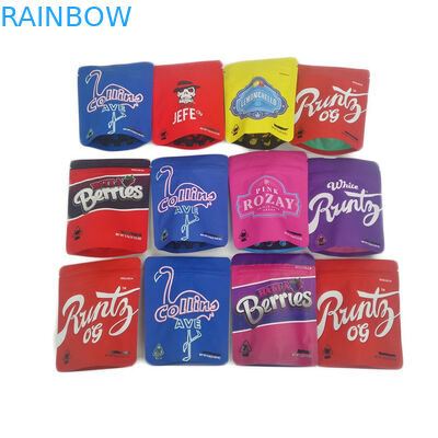 柔らかいタッチ3.5gはジップ ロック式のポリ袋をかぐマイラー袋の習慣を包む証拠のマット3.5g 7g CannabiesのクッキーJefeを失敗させる