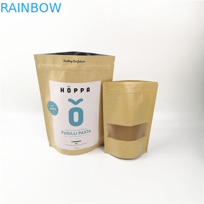 CYMK 6oz 8ozの軽食袋の包装の上のクラフト紙の立場